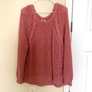 XL Old Navy Pink Sweater